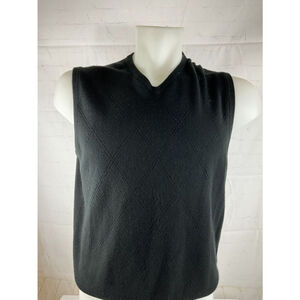 Men’s Dockers Sweater Vest XXL V-Neck Black
